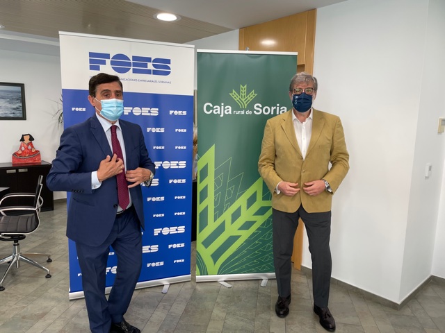 Caja Rural e Invest in Soria firman un convenio para la atracción de nuevas empresas