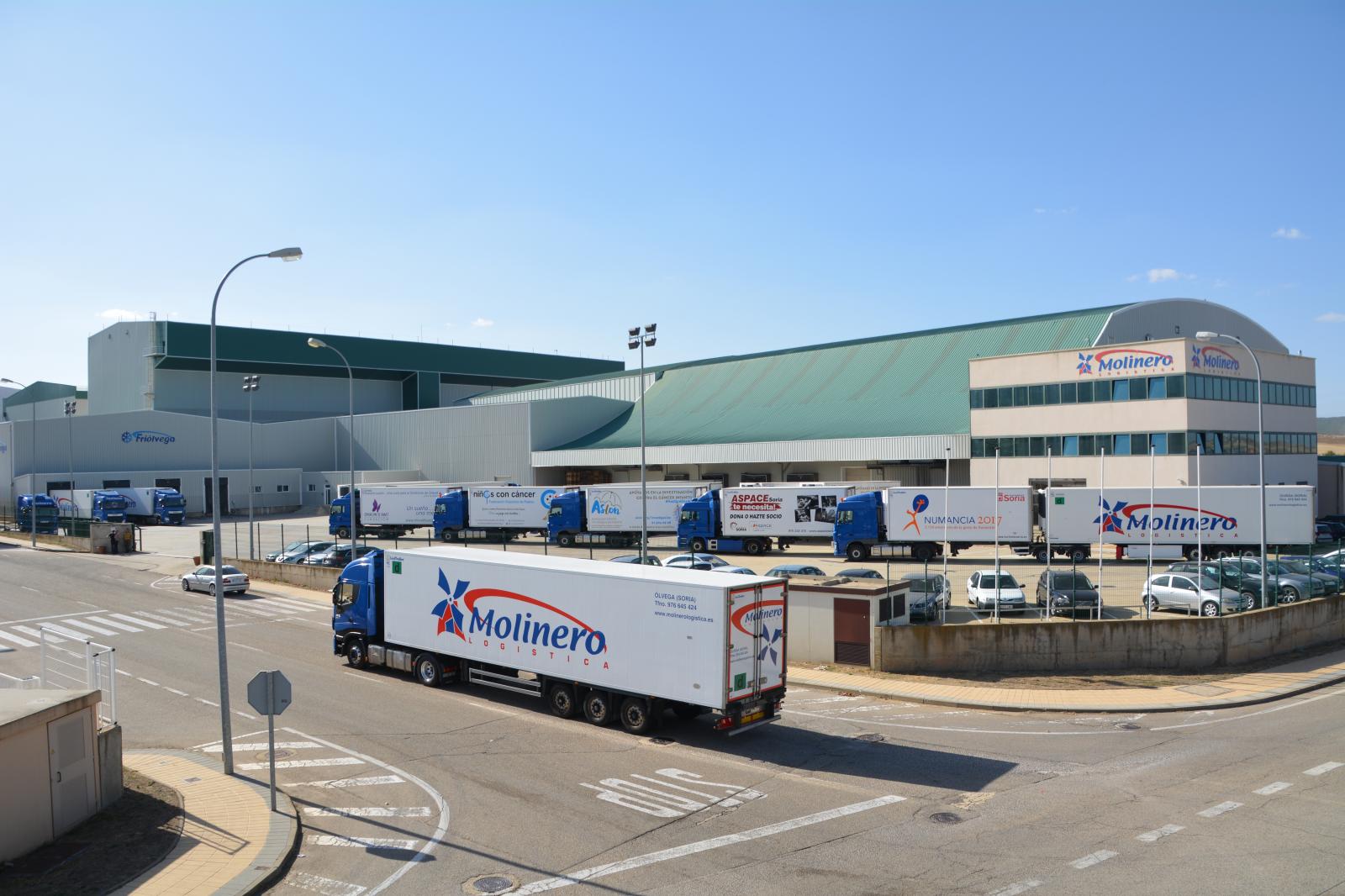 El mayor centro logístico en frío de España, Friolvega – Grupo Molinero Logística, recibe 1,12 millones de incentivos regionales