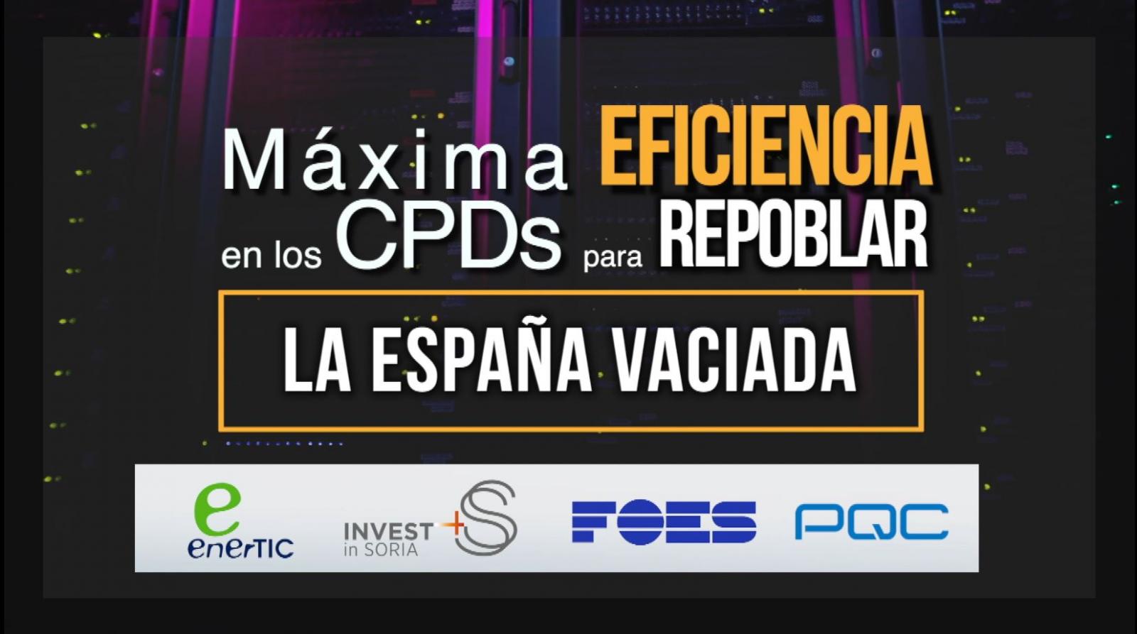 Máxima eficiencia en los CPDs para repoblar la España Vaciada