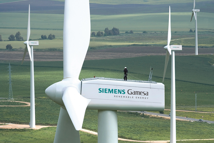 Siemens Gamesa (Ágreda) aumenta su producción.